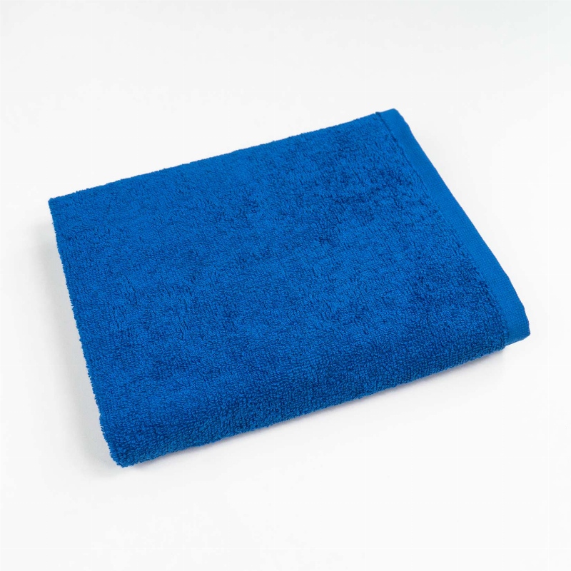 Рушник махровий для обличчя GM Textile 40х70см 400г/м2 (Синій)